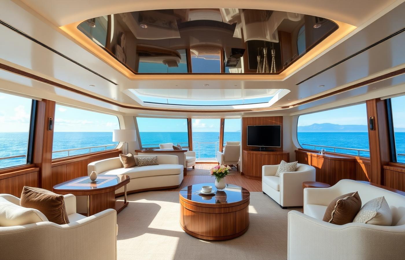 Yacht interior